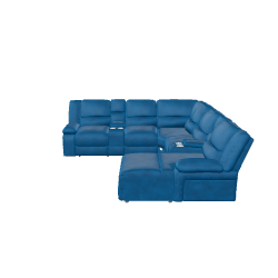 Contemporary Sectional Sofa 3D Model - 3D Model
