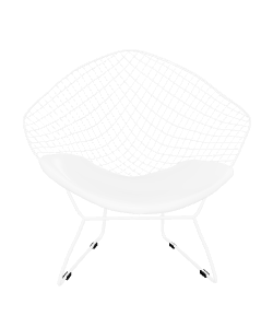 Stylish Wire Mesh Lounge Chair 3D Model - Furniture 3D Model