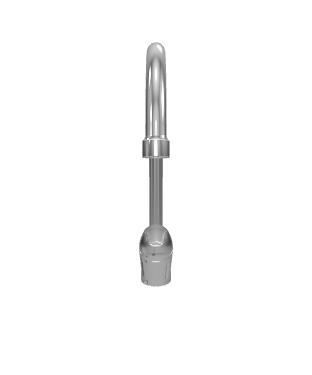 Sleek Modern Kitchen Faucet 3D Model - 3D Model