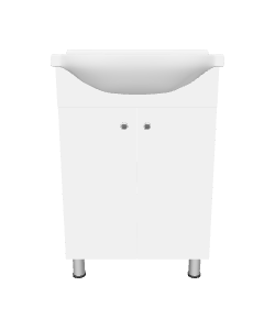 Sleek Modern Bathroom Vanity 3D Model - 3D Model