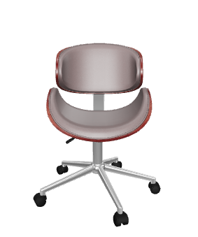 Stylish Modern Swivel Office Chair 3D Model - Furniture 3D Model